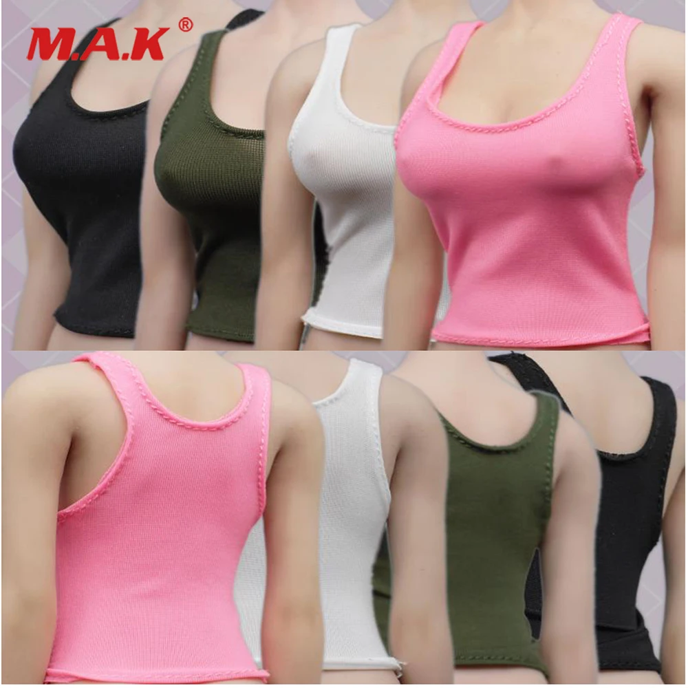 1/6 Scale Female Clothes Sexy Low-Cut Stretch Vest Model 4 colors for 12 inches Woman Body Action Figures Accessories
1/6 Scale Female Clothes Sexy Low-Cut Stretch Vest Model 4 colors for 12 inches Woman Body Action Figures Accessories