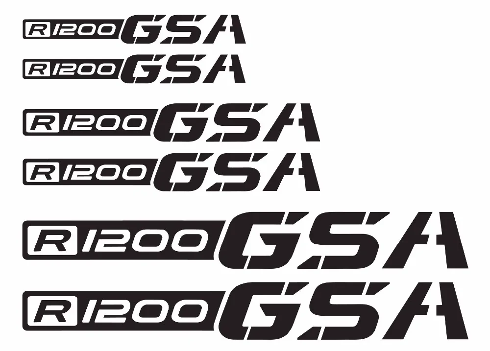 Светоотражающая наклейка GSA R1200 для мотоцикла|decal kit|motorcycle decal kitadventure |
