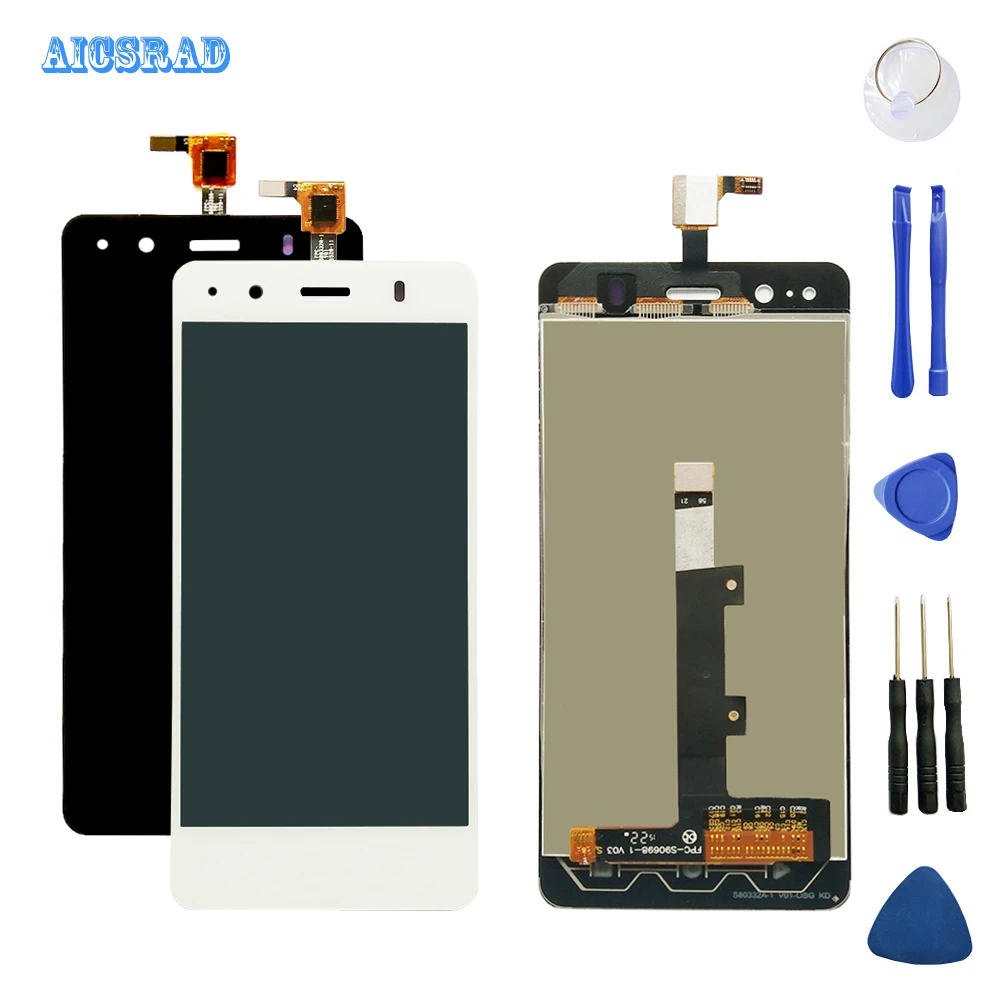 2018 новый оригинальный AICSRAD lcd для BQ Aquaris A4.5 дисплей + сенсорный экран в сборе без