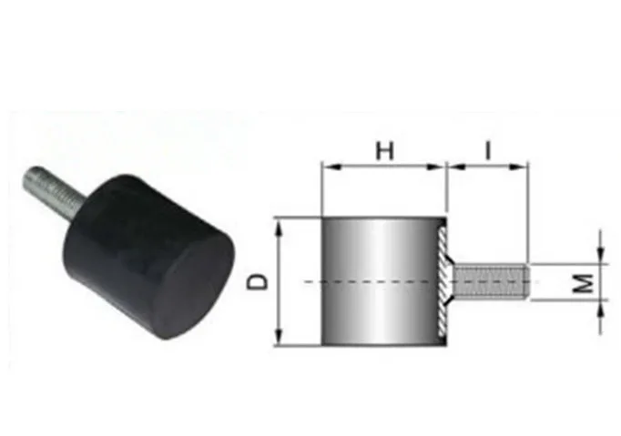 M5X10 D15*H15,M5 thread Male / rubber shock pad VE Type anti Vibration damper rubber damper Rubber Shock absorbing Screw cushion
M5X10 D15*H15,M5 thread Male / rubber shock pad VE Type anti Vibration damper rubber damper Rubber Shock absorbing Screw cushion