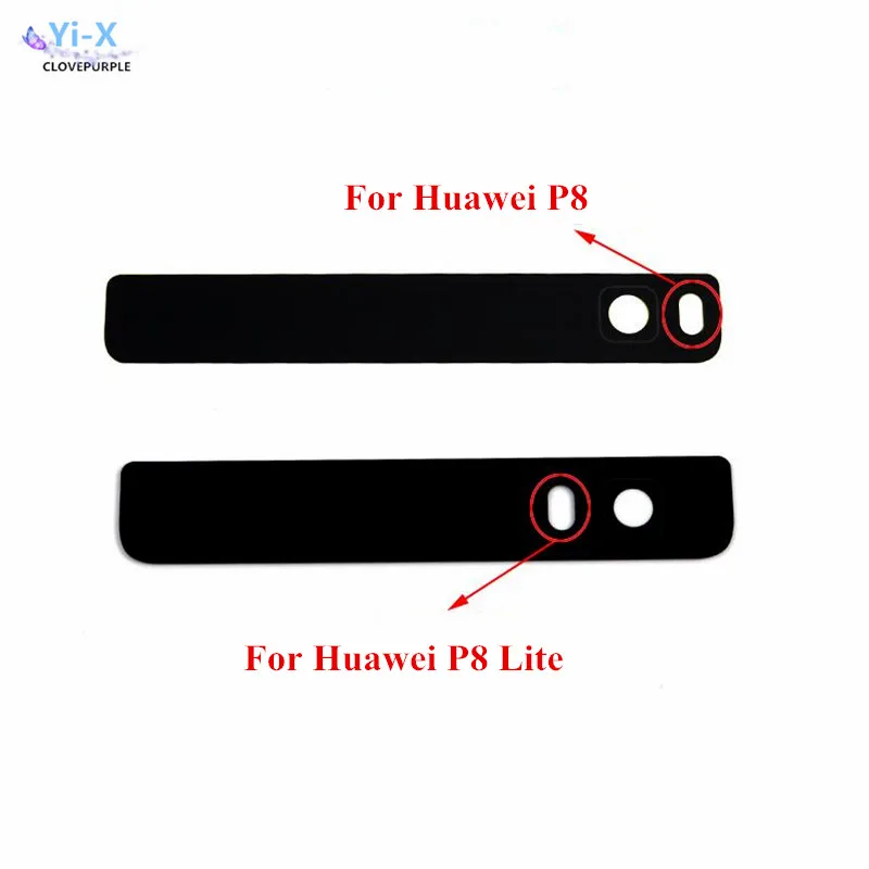 1PCS Rear Back Camera Glass Lens Upper Cover for Huawei Ascend P8 & Lite Repair Parts | Мобильные телефоны и