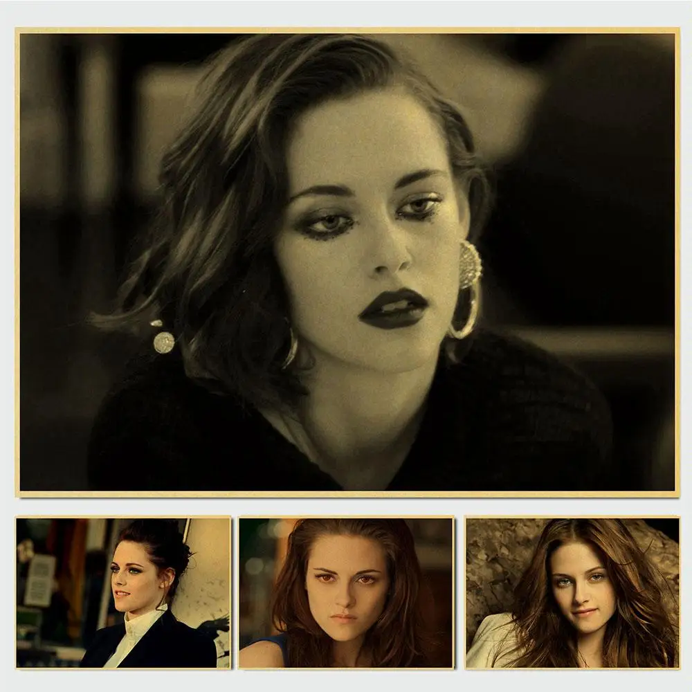 Kristen Stewart high quality Retro Poster Vintage poster Wall Decor For Home Bar Cafe Personalised Room Dormitory Decoration
Kristen Stewart high quality Retro Poster Vintage poster Wall Decor For Home Bar Cafe Personalised Room Dormitory Decoration