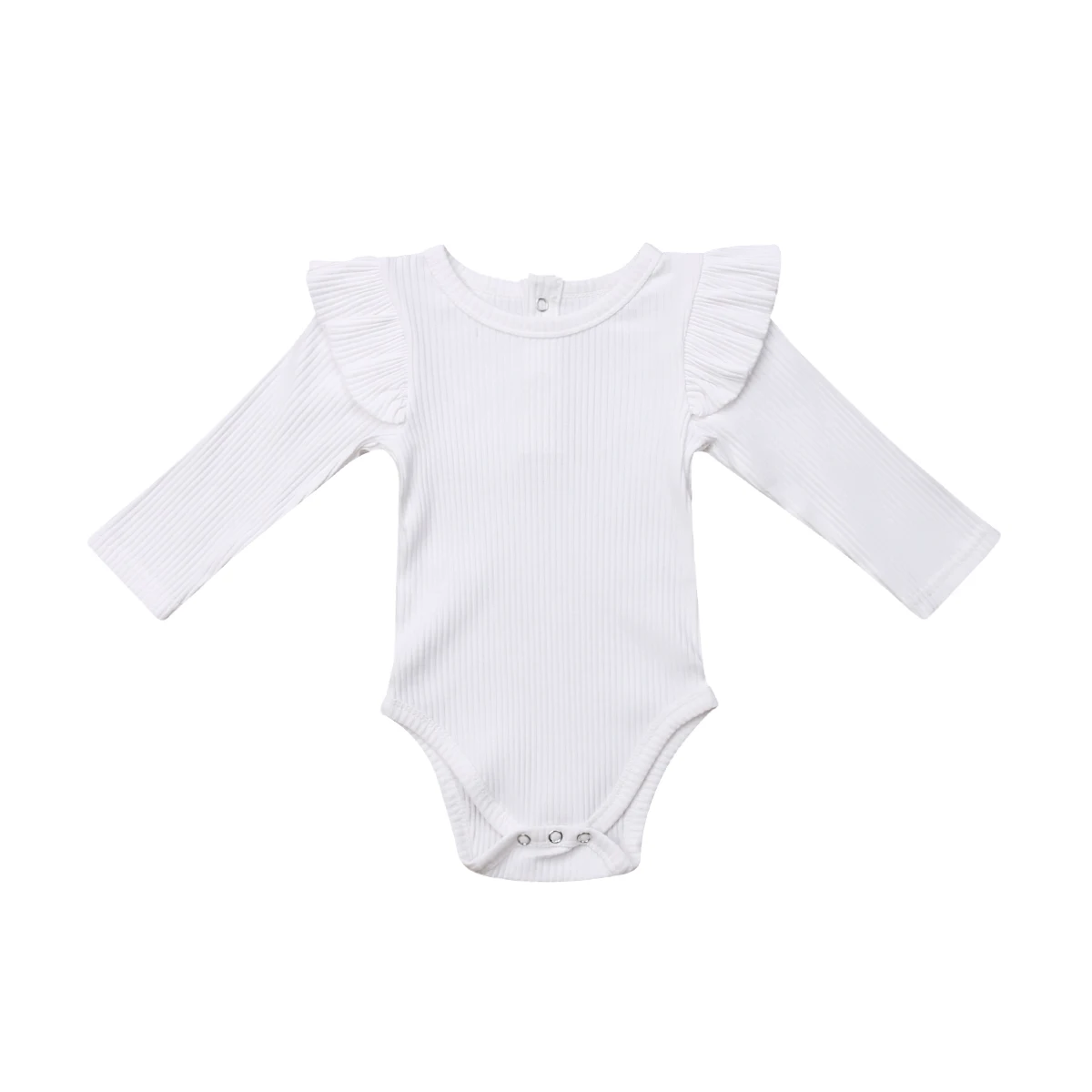 2020 Brand New Newborn Infant Kids Baby Girls Boys Autumn Causal Bodysuits Ruffles Long Sleeve Solid Warm Jumpsuits Outfit 0-24M
2020 Brand New Newborn Infant Kids Baby Girls Boys Autumn Causal Bodysuits Ruffles Long Sleeve Solid Warm Jumpsuits Outfit 0-24M