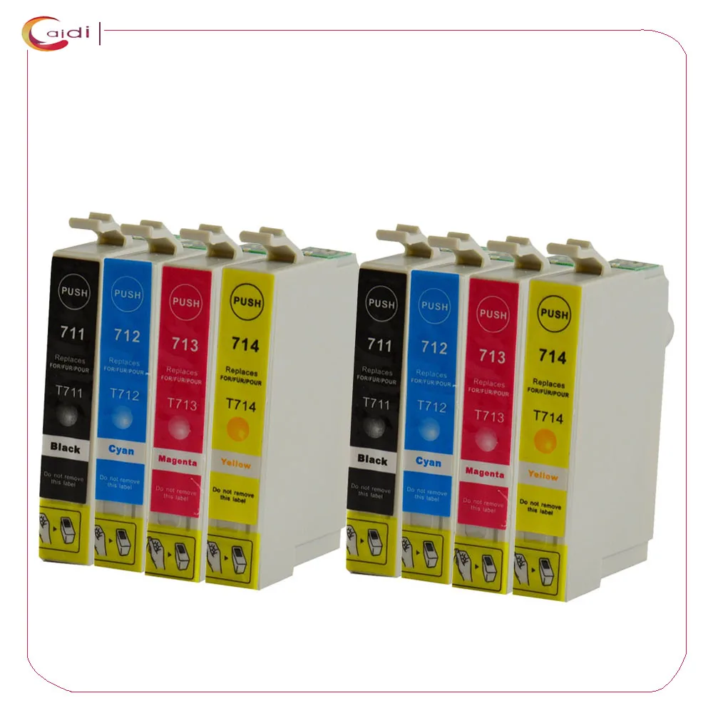 8Pack Compatible T0711 ink cartridge For EPSON Stylus SX515W SX600FW SX610FW BX600FW BX610FW DX6000 DX6050 DX7000F printer
8Pack Compatible T0711 ink cartridge For EPSON Stylus SX515W SX600FW SX610FW BX600FW BX610FW DX6000 DX6050 DX7000F printer