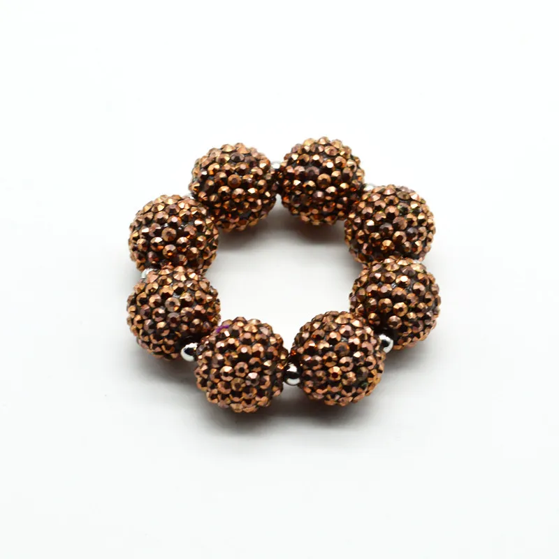 wholesale 5PCS Baby Girl Brown Drill ball Bead Bracelet New Fashion Style Child Kids Chunky Bubblegum BeadsBracelet Jewelry
wholesale 5PCS Baby Girl Brown Drill ball Bead Bracelet New Fashion Style Child Kids Chunky Bubblegum BeadsBracelet Jewelry
