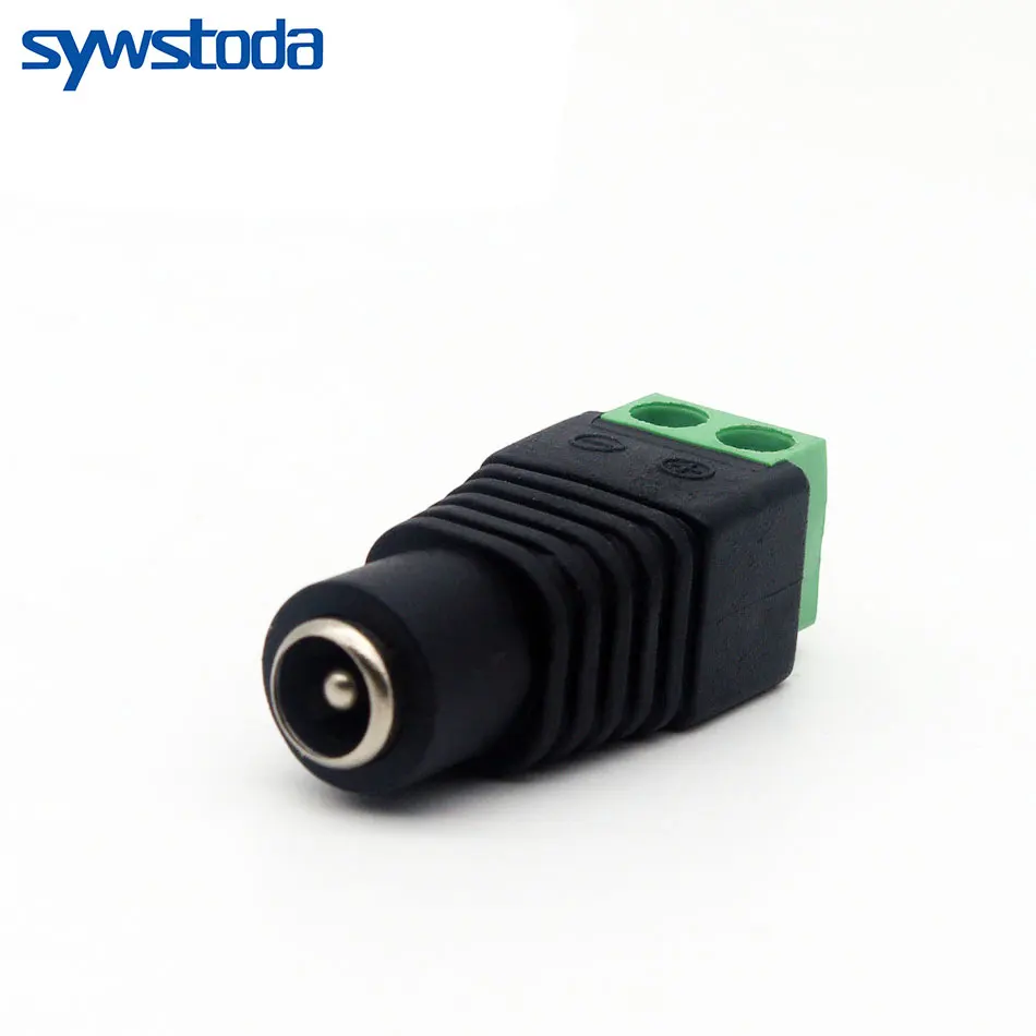 Female DC Plug Power Cable Jack Connector Plug Adapter 5.5*2.1mm For LED Strip Light for CCTV Camera System
Female DC Plug Power Cable Jack Connector Plug Adapter 5.5*2.1mm For LED Strip Light for CCTV Camera System