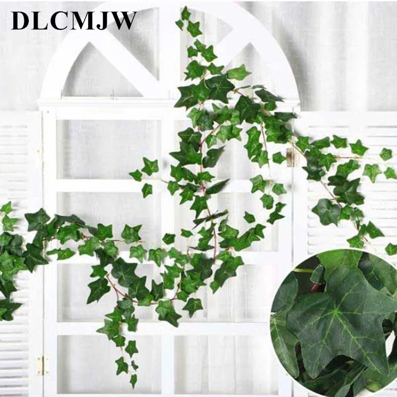 Artificial Plant Green Leaf Ivy Wall Decor Room Decoration Fake Plants Wedding Decoration Plastic Vine Indoor artificial plants
Artificial Plant Green Leaf Ivy Wall Decor Room Decoration Fake Plants Wedding Decoration Plastic Vine Indoor artificial plants
