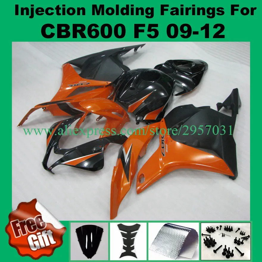 Free screws+gifts Injection ABS Motorcycle Fairing Kit For Honda CBR600RR F5 2009 2010 2011 2012 12 Orange Black H3256
Free screws+gifts Injection ABS Motorcycle Fairing Kit For Honda CBR600RR F5 2009 2010 2011 2012 12 Orange Black H3256
