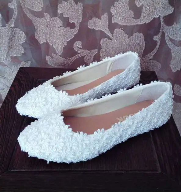 Lace wedding shoes woman white laces womens shoes bridal brides bridesmaid flower girl dinner party wedding flat heel shoes
Lace wedding shoes woman white laces womens shoes bridal brides bridesmaid flower girl dinner party wedding flat heel shoes