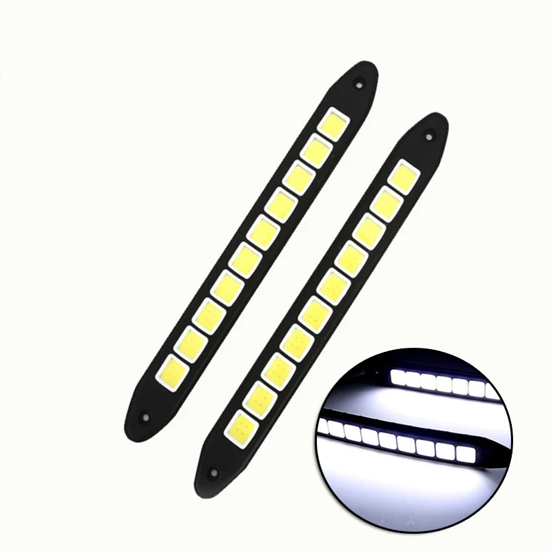 2Pcs COB LED Daytime Running Lights Turnning Signal Light Bendable DRL Driving Lamp Waterproof Day Lights
2Pcs COB LED Daytime Running Lights Turnning Signal Light Bendable DRL Driving Lamp Waterproof Day Lights