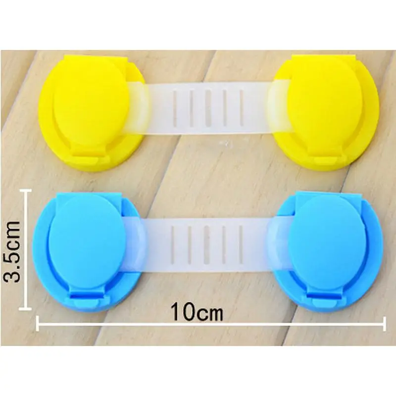 1Pcs Drawer Door Cabinet Cupboard Toilet Safety Locks Baby Kids Care Plastic Straps Infant Protection | Обустройство дома