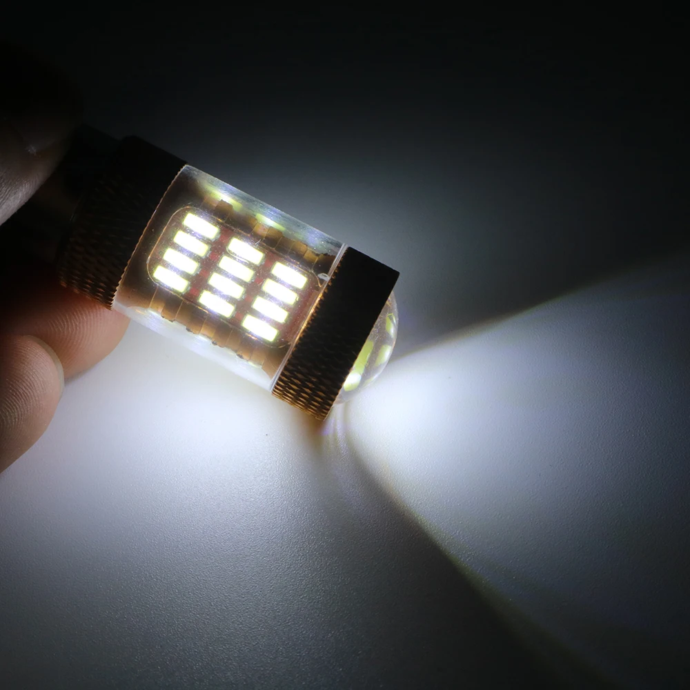 Y 50X BAY15D 1157 LED 60smd супер яркий 4014 светодиодный автомобильный белый S25 Задний сигнал