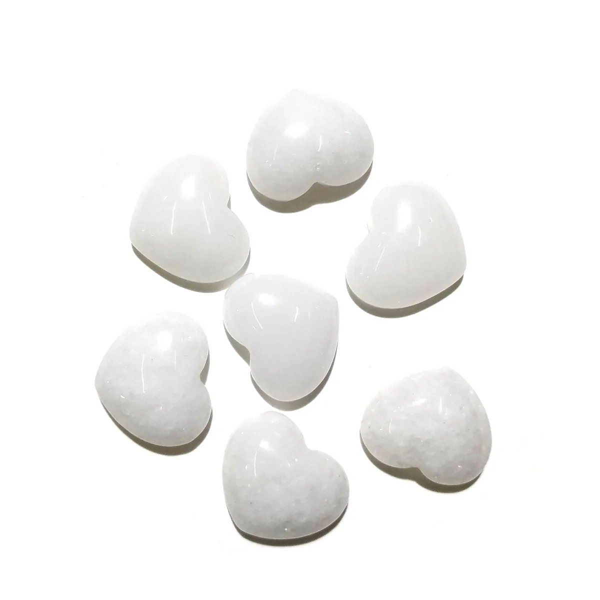 10 Pieces White Agate Natural Stones Cabochon 10x10mm 15x18mm 25x25mm Heart Shape No Hole for Making Jewelry DIY
10 Pieces White Agate Natural Stones Cabochon 10x10mm 15x18mm 25x25mm Heart Shape No Hole for Making Jewelry DIY