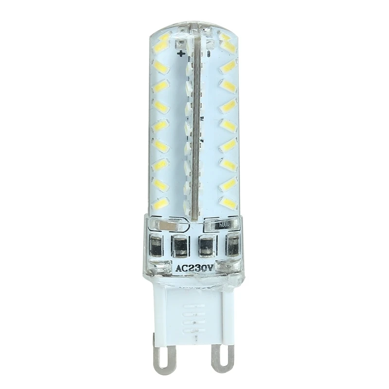 

LED Lamp 7W Super Bright G9 3014 SMD 72LED Bulb Light Lamp Corn Bulb 230V Chandelier Candle light Spotlight Cool White Lighting