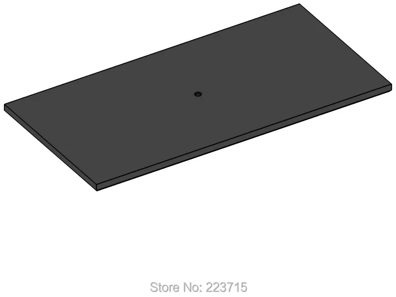 * Плоская плитка 8x16*5 шт. 90498 сделай сам деталь блока для просвечивания кирпич № 48288