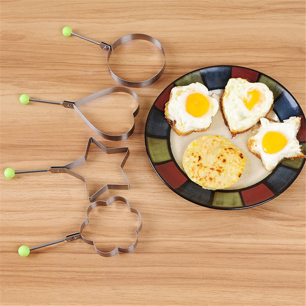 5 Style Stainless Steel Fried Egg Shaper Pancake Mould Omelette Mold Frying Cooking Tools Kitchen Accessories Gadget
5 Style Stainless Steel Fried Egg Shaper Pancake Mould Omelette Mold Frying Cooking Tools Kitchen Accessories Gadget