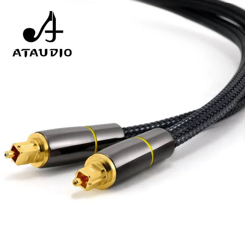ATAUDIO Hifi волоконно оптические кабели Профессиональный 5 1 7 для DAC/цифровой