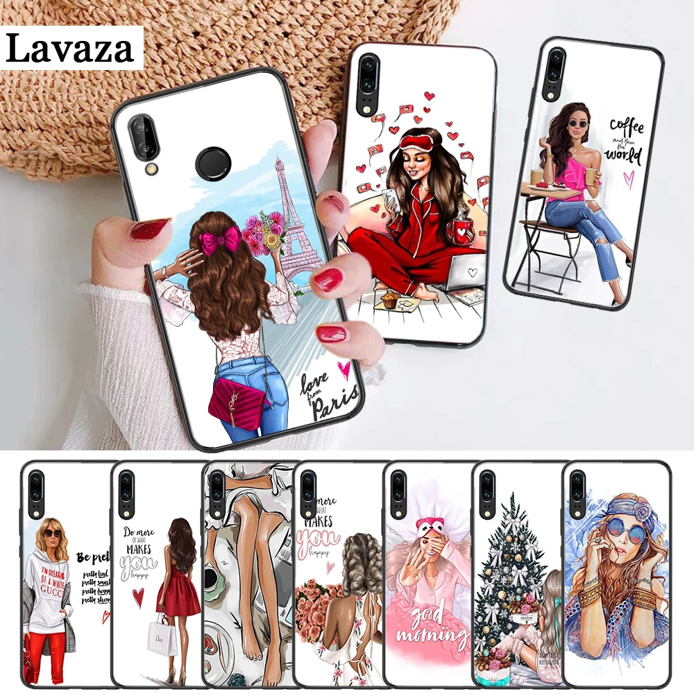 Модный силиконовый чехол для мамы и ребенка Huawei P8 Lite 2015 2017 P9 2016 Mimi P10 P20 Pro P Smart Z 2019