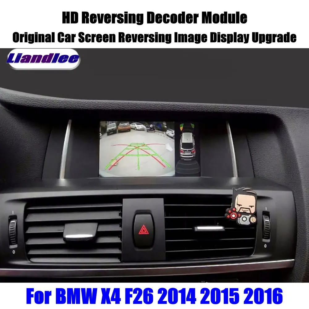 Liandlee Camera For BMW X4 F26 2014 2015 2016 HD Reverse Decoder Module Car Screen Upgrade Display Update Rear Parking CAM Image
Liandlee Camera For BMW X4 F26 2014 2015 2016 HD Reverse Decoder Module Car Screen Upgrade Display Update Rear Parking CAM Image