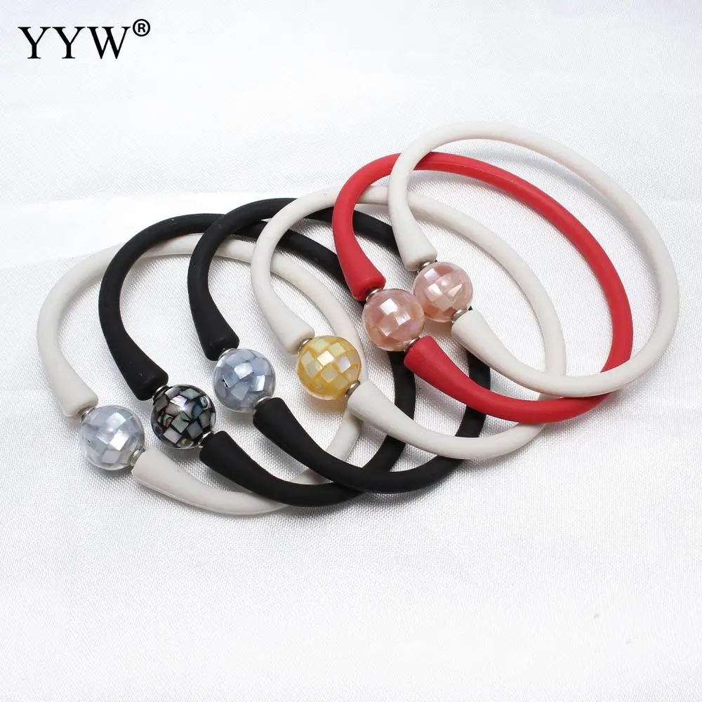 Silicone Charm Bracelet For Woman Casual Fashion Christmas Jewelry Gift 6 colors fashion 2018 new arrival
Silicone Charm Bracelet For Woman Casual Fashion Christmas Jewelry Gift 6 colors fashion 2018 new arrival