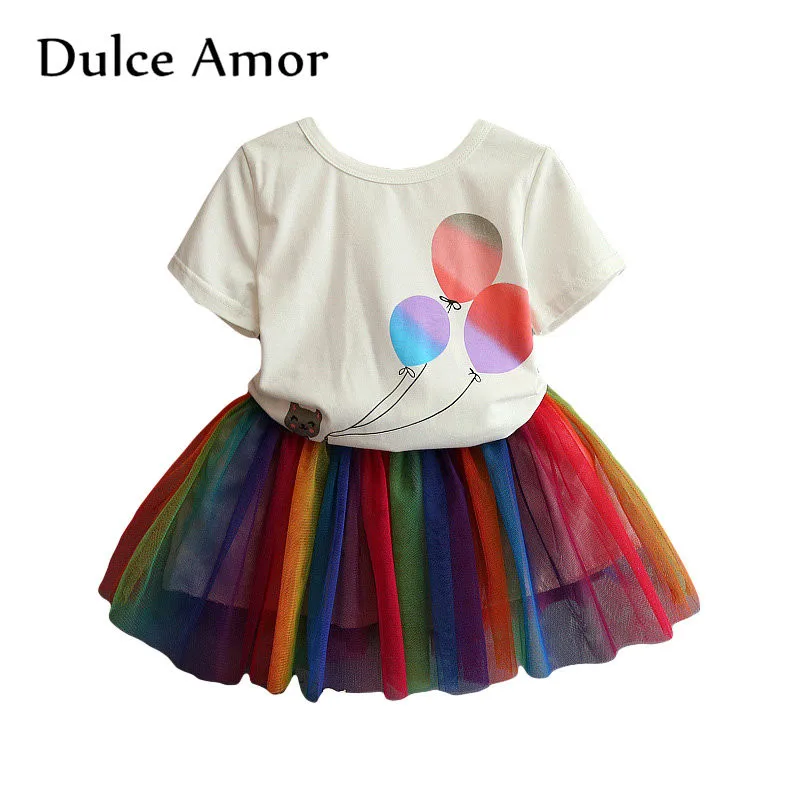 Dulce Amor/одежда для девочек, комплект детской одежды из 2 предметов, летняя футболка с коротким рукавом + цветная кружевная мини-юбка, сетчатый ...
Dulce Amor/одежда для девочек, комплект детской одежды из 2 предметов, летняя футболка с коротким рукавом + цветная кружевная мини-юбка, сетчатый ...