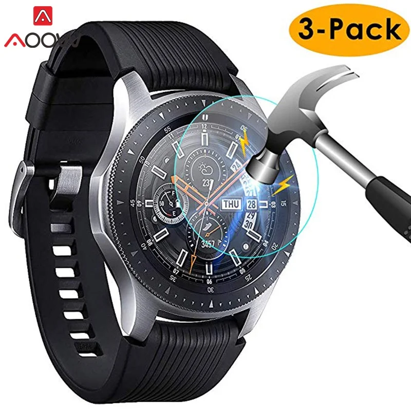 For Samsung Galaxy Watch 42mm 46mm Tempered Glass Screen Protector Protective Film Guard Anti Explosion Anti-shatter
For Samsung Galaxy Watch 42mm 46mm Tempered Glass Screen Protector Protective Film Guard Anti Explosion Anti-shatter