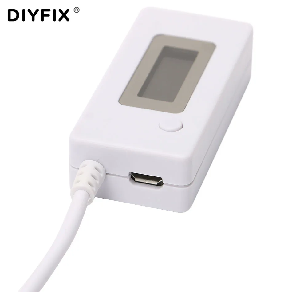 Портативный мини-тестер DIYFIX для телефона USB ЖК-экран измеритель напряжения и тока