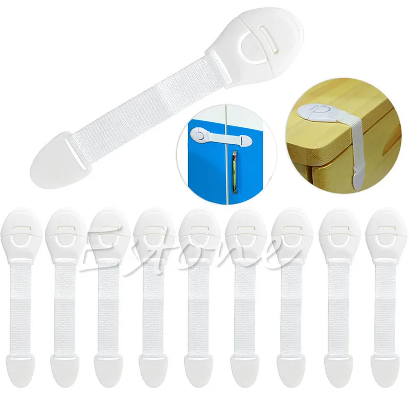 10 Pcs Child Infant Baby Kids Multifunctional Safety Locks For Door Cabinet Cupboard Drawer Toilet
10 Pcs Child Infant Baby Kids Multifunctional Safety Locks For Door Cabinet Cupboard Drawer Toilet