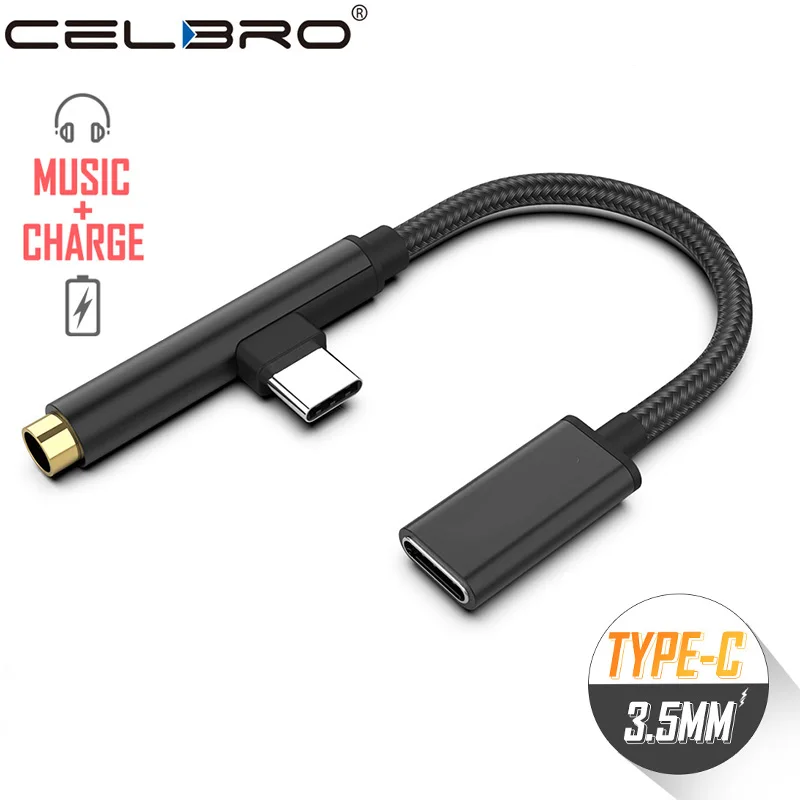 90 градусов USB Тип C до 3 5 мм разъем для наушников адаптер Usb c наушники Aux аудио