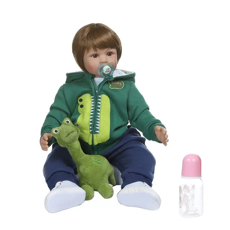 60cm 24in Realistic Reborn Doll Soft Silicone Vinyl Newborn Babies Boy Lifelike Toy For Children Birthday Christmas Gifts
60cm 24in Realistic Reborn Doll Soft Silicone Vinyl Newborn Babies Boy Lifelike Toy For Children Birthday Christmas Gifts