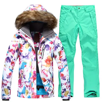 GSOU SNOW Women's Single Double Board Outdoor Waterproof Breathable Warm Windproof Ski Suit Ski Jacket+Ski Pants Size XS-L
GSOU SNOW Women's Single Double Board Outdoor Waterproof Breathable Warm Windproof Ski Suit Ski Jacket+Ski Pants Size XS-L