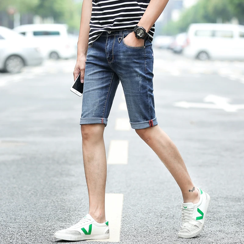 Classic Jeans Korean Fashion Men's Denim Shorts Casual Youthful Five Points Jeans Wild Shorts Male
Classic Jeans Korean Fashion Men's Denim Shorts Casual Youthful Five Points Jeans Wild Shorts Male