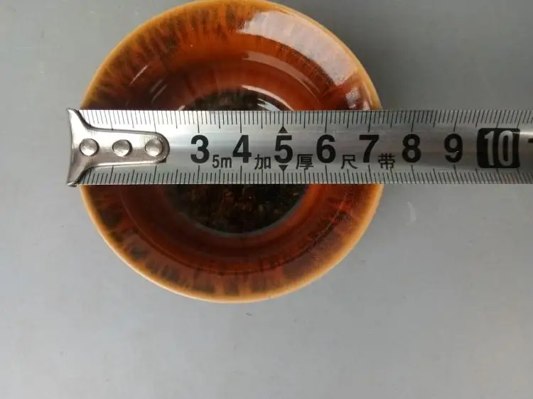 Golden sand glaze, ceramic bowl