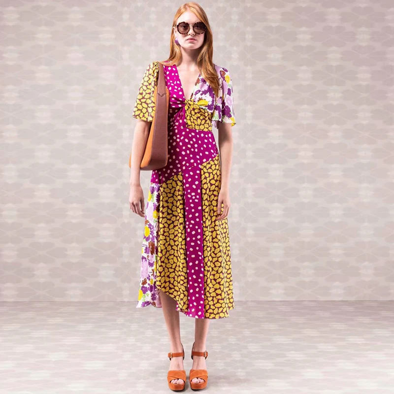 XF American Floral Print Boho Fashion 2019 Summer New V-Neck Sexy Casual Women High Quality Medium Long Party Party Beach
XF American Floral Print Boho Fashion 2019 Summer New V-Neck Sexy Casual Women High Quality Medium Long Party Party Beach