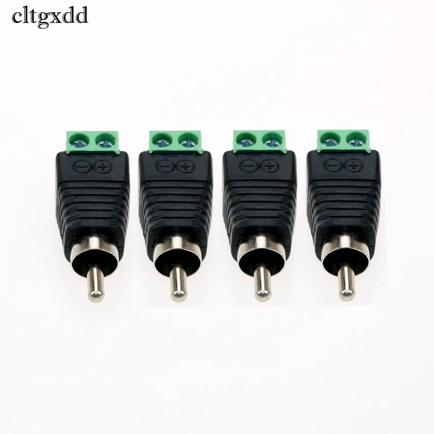 cltgxdd 4Pcs Terminal Block Dc Power To RCA Male For TV Video Adapter Cinch Connector For CCTV Cameras Connector
cltgxdd 4Pcs Terminal Block Dc Power To RCA Male For TV Video Adapter Cinch Connector For CCTV Cameras Connector