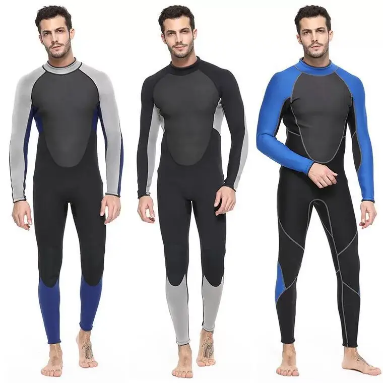 Men's Wetsuit Men Full Suit, Long Sleeve Mens Wetsuit for Scuba Diving Surf Snorkeling, 3mm Neoprene Wet Suit Black Blue
Men's Wetsuit Men Full Suit, Long Sleeve Mens Wetsuit for Scuba Diving Surf Snorkeling, 3mm Neoprene Wet Suit Black Blue