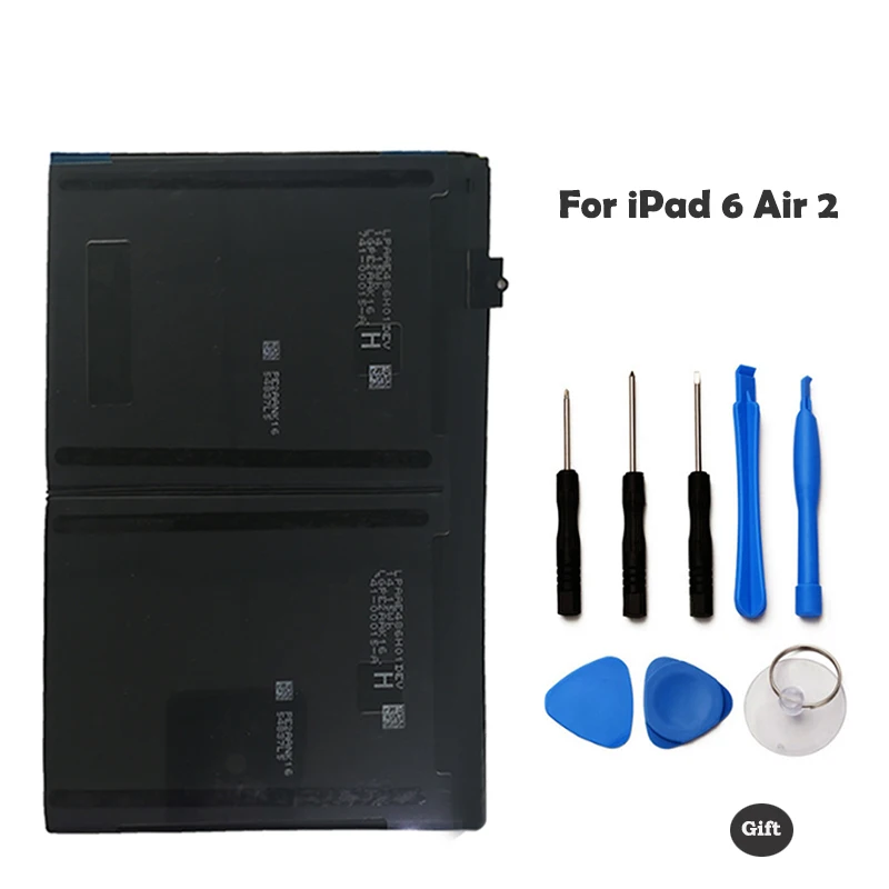 100%New 7340mAh Rechargeable Battery For iPad6 Air2 Replacement Batteries For ipad 6 Air 2 A1566 A1567 Tablet
100%New 7340mAh Rechargeable Battery For iPad6 Air2 Replacement Batteries For ipad 6 Air 2 A1566 A1567 Tablet