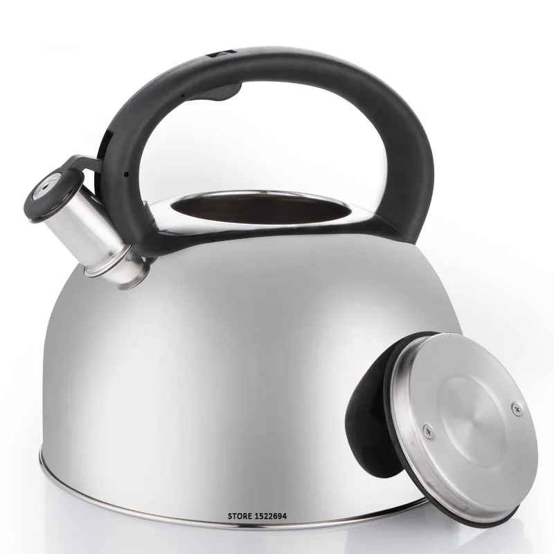 Качественный чайник со свистком из нержавеющей стали 3 л|stainless steel whistling kettle|whistling