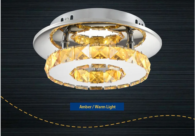 Round Modern Simple Led Crystal ceiling light Room light Corridor Balcony Passing lamp Corridor light Home lamp ceiling light
Round Modern Simple Led Crystal ceiling light Room light Corridor Balcony Passing lamp Corridor light Home lamp ceiling light