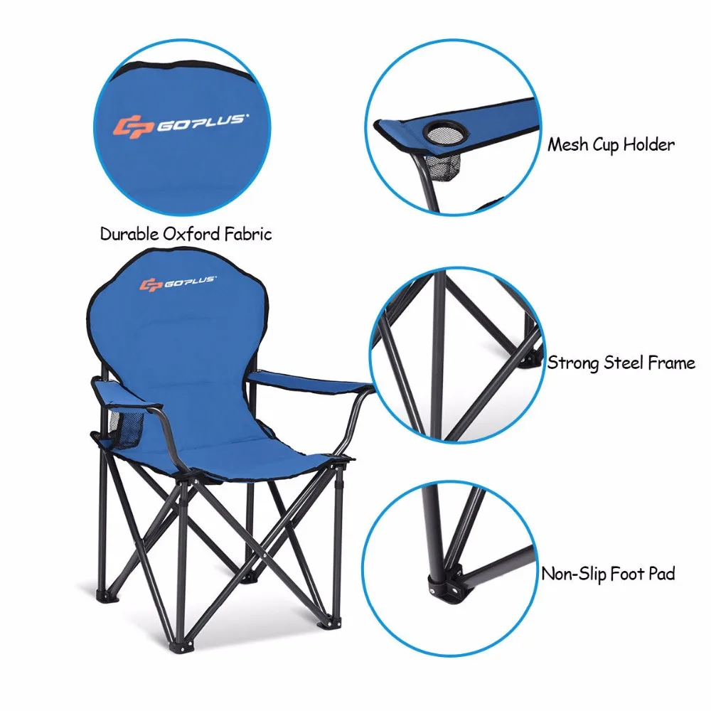 Giantex Folding Durable Camping Chair High Load-bearing Beach Chair For Picnic Outdoor Outdoor Furniture OP3683
Giantex Folding Durable Camping Chair High Load-bearing Beach Chair For Picnic Outdoor Outdoor Furniture OP3683