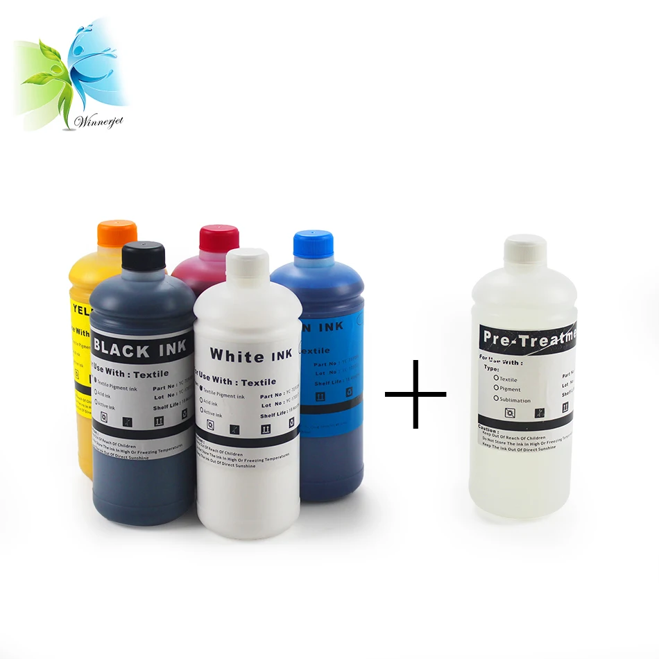 Текстильные чернила Winnerjet для Epson F2000 L1800 R1900 1390 1400 1410 1430, текстильные чернила (BK + C + M + Y + 2 Вт) + жидкость для предварительной обработки на 1 литр)
Текстильные чернила Winnerjet для Epson F2000 L1800 R1900 1390 1400 1410 1430, текстильные чернила (BK + C + M + Y + 2 Вт) + жидкость для предварительной обработки на 1 литр)