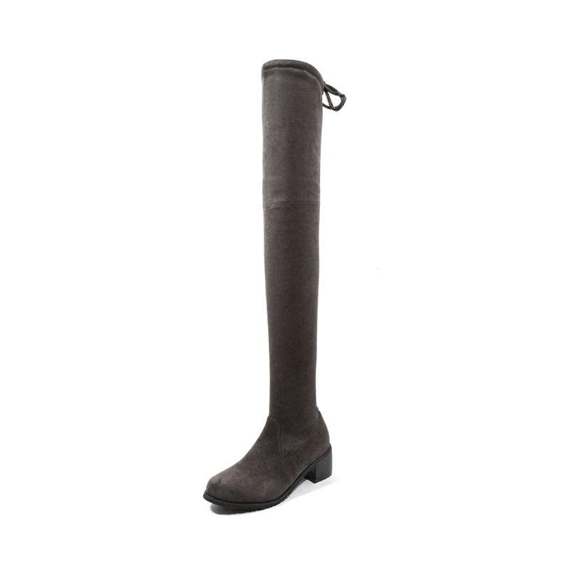 AnmaiRon Women Boots Fashion Round Toe Knee High Boots Botas Mujer Invierno Womens Winter Fashion 2018 Boots Size 33-43LY043
AnmaiRon Women Boots Fashion Round Toe Knee High Boots Botas Mujer Invierno Womens Winter Fashion 2018 Boots Size 33-43LY043