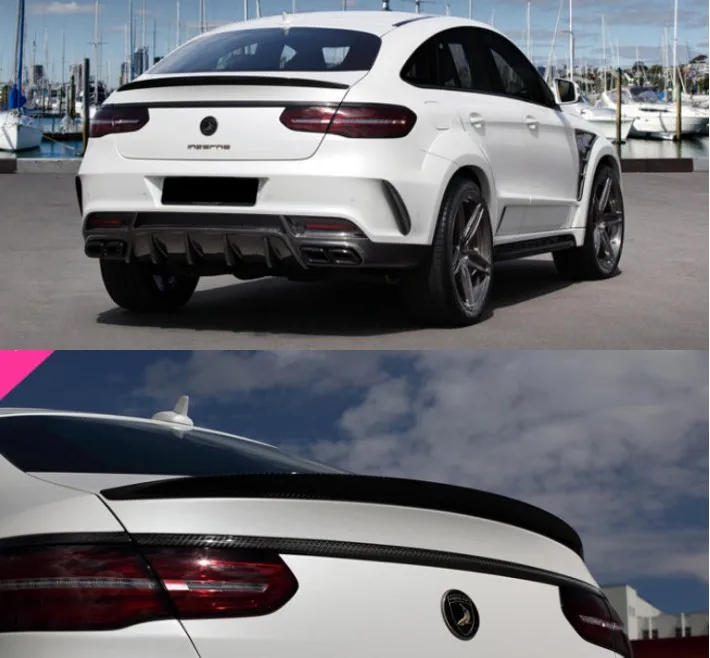 Spoiler For Mercedes-Benz GLE Class Coupe C292 AMG GLE320 GLE350 GLE400 2015-2019 Rear Wing Spoilers High Quality ABS Auto Accessories
Spoiler For Mercedes-Benz GLE Class Coupe C292 AMG GLE320 GLE350 GLE400 2015-2019 Rear Wing Spoilers High Quality ABS Auto Accessories