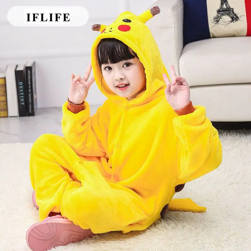 Пижама Infantil Onesie детская пижама с капюшоном и мультяшным животным желтая Пижама для мальчиков и девочек унисекс
Пижама Infantil Onesie детская пижама с капюшоном и мультяшным животным желтая Пижама для мальчиков и девочек унисекс