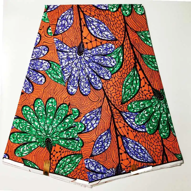 hot sale soft leaf design ankara african 100% cotton 2019 New nigeria Wax prints fabric african wax print fabric 6yards/lot
hot sale soft leaf design ankara african 100% cotton 2019 New nigeria Wax prints fabric african wax print fabric 6yards/lot