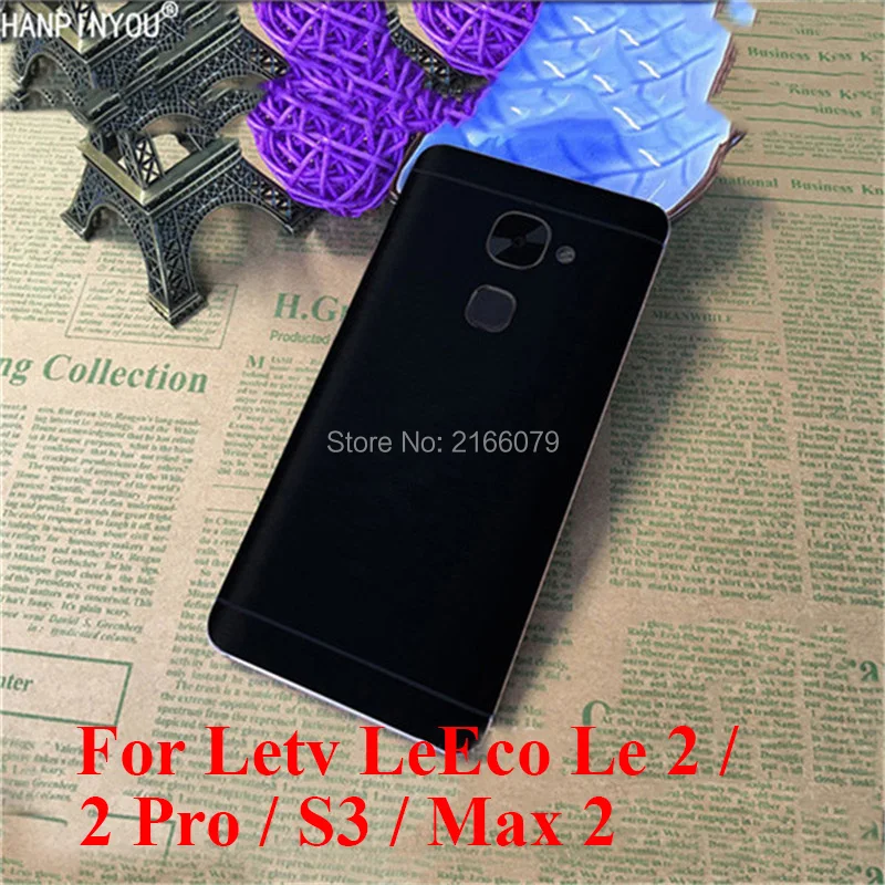 For Letv LeEco Le 2/ 2 Pro / S3 Max Full Cover Back Body Brushed Metal Decal Skin Phone Protective Wire Drawing Sticker Case |