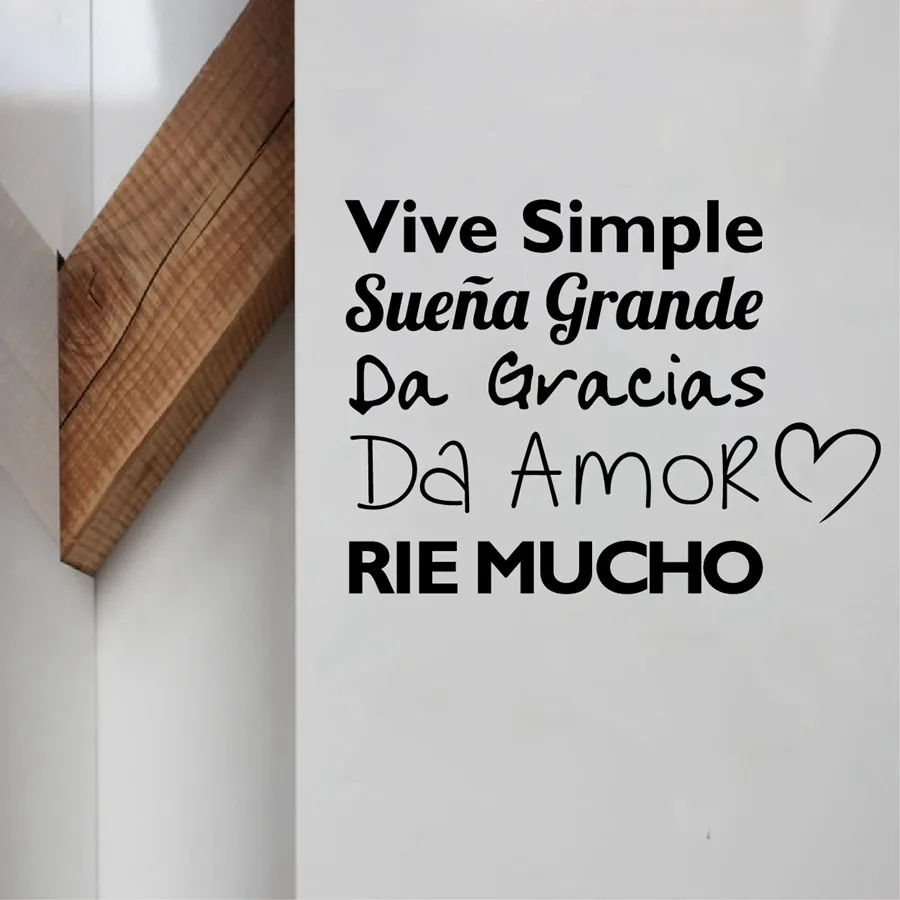 Spanish Wall Sticker Children Room Decor , Spanish Vinyl Quote Wall Decal Sticker Kids Room Art Decoration
Spanish Wall Sticker Children Room Decor , Spanish Vinyl Quote Wall Decal Sticker Kids Room Art Decoration