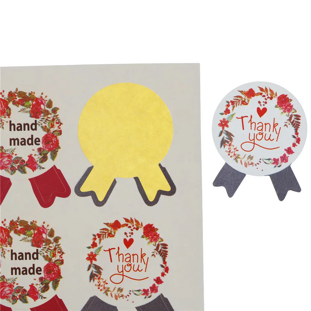 120pcs(10sheet) "Hand made 'kraft paper seal stickers wreath for handmade products diy bakery packsge label Adhesive Sticker
120pcs(10sheet) "Hand made 'kraft paper seal stickers wreath for handmade products diy bakery packsge label Adhesive Sticker