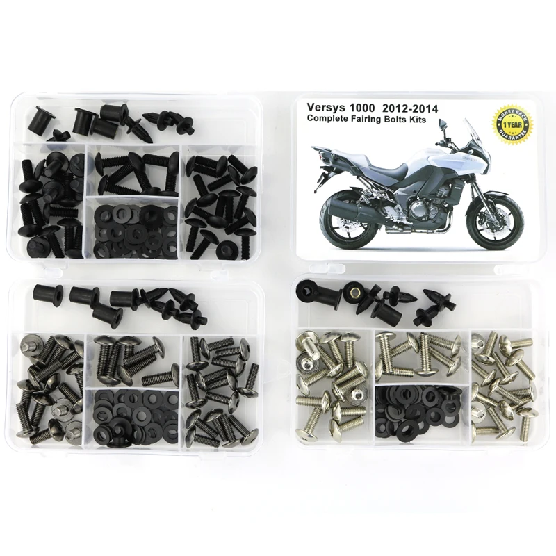 Fit For Kawasaki Versys 1000 2012 2013 2014 Motorcycle Complete Full Fairing Bolts Kit Side Covering Screws Speed Nuts Steel
Fit For Kawasaki Versys 1000 2012 2013 2014 Motorcycle Complete Full Fairing Bolts Kit Side Covering Screws Speed Nuts Steel