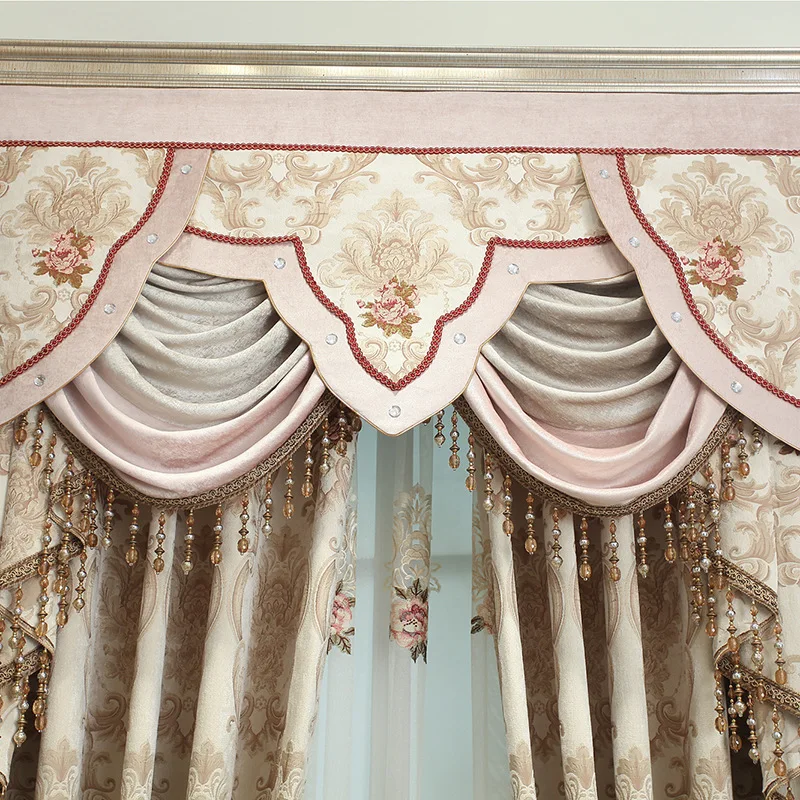 European Beige luxury curtain shading cloth cut chenille high-end embroidery yarn products customized bedroom living room
European Beige luxury curtain shading cloth cut chenille high-end embroidery yarn products customized bedroom living room